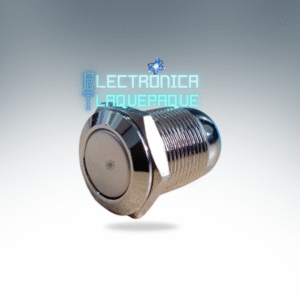 SMTP#29A / SWITCH PUSH METÁLICO / 12V / 16mm / MOD. SMTP#29A