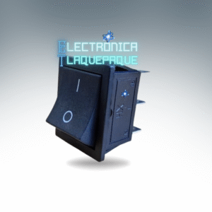 SBJ6#47 SWITCH BALANCIN / JUMBO / 6 PIN / 60A/30A-250V / NEGRO / MODELO SBJ6#47