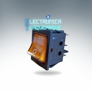 SBJ6#48 SWITCH BALANCIN / JUMBO / 6 PIN / 15A-250A / 20A-125V/ AMBAR / MODELO SBJ6#48