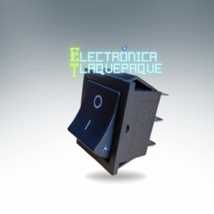 SWBP6#108 SWITCH tipo PUSH / REVERSIBLE / 6 PIN / 16A - 250V / 20A - 125V / COLOR NEGRO / MODELO. SWBP6#108