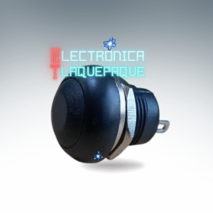 SWP2#98 SWITCH tipo PUSH / NORMALMENTE ABIERTO / 2 PIN / 1A – 250V / NEGRO / MODELO SWP2#98