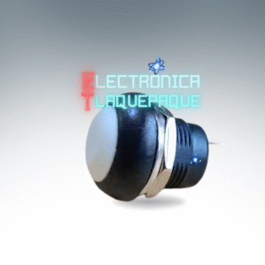 SWP2#97 SWITCH tipo PUSH / NORMALMENTE ABIERTO / 2 PIN / 1A – 250V / BLANCO / MODELO SWP2#97