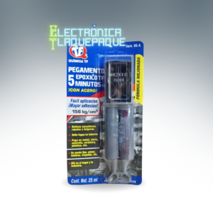 PEGAMENTO EPOXICO TF, 5 MINUTOS, RESINA ENDURECEDOR / MODELO 65-A