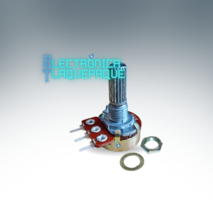 POTENCIÓMETRO SENCILLO sin SWITCH de 1kΩ / MODELO. POSE1K