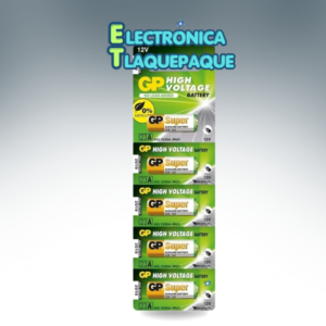 BATERIA ALCALINA de ALTO VOLTAJE / MARCA GP 23A / BLISTER con 5 PIEZAS / MODELO. PB2305