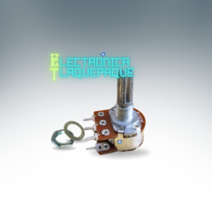 POTENCIÓMETRO B100K, LINEAL, DOBLE, sin SWITCH / MODELO. PODOB100K