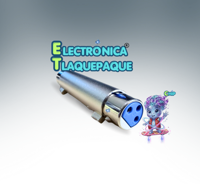 CONECTOR ADAPTADOR de MICROFONO Y AUDIO XLR, HEMBRA, 3 PINES / MODELO, ADJC03 - Image 6