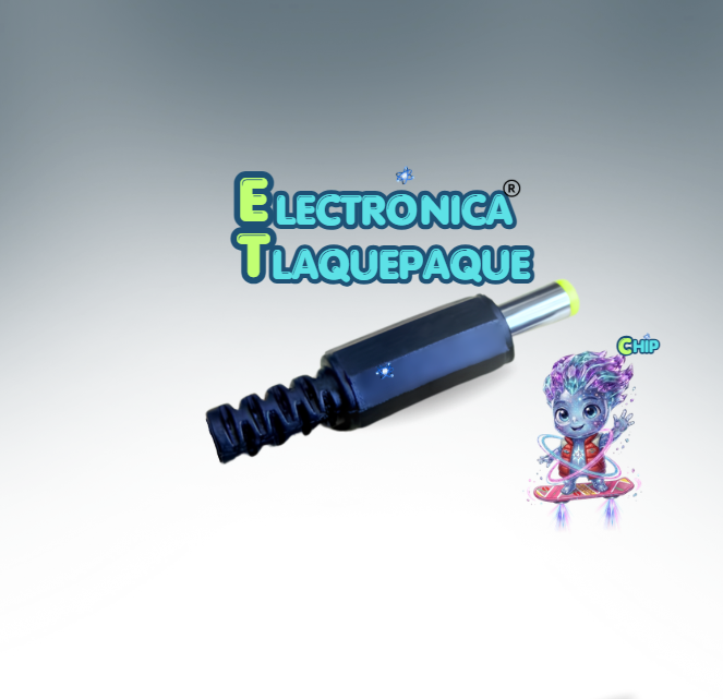 CONECTOR INVERTIDO PLUG DC MACHO, PLÁSTICO, PUNTA AMARILLA, 2.5 mm, PLÁSTICO / MODELO. CPIS25 - Image 5