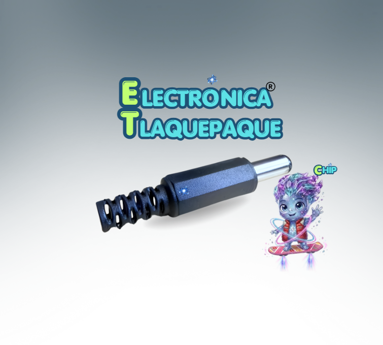 CONECTOR PLUG INVERTIDO, 2.1mm, PLÁSTICO / MODELO. CPIP21 - Image 2