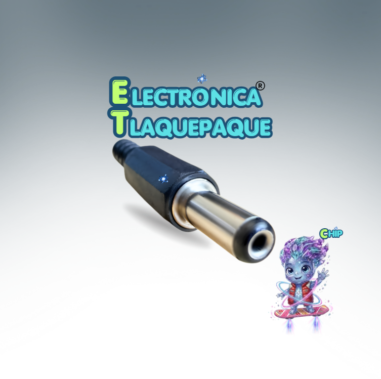 CONECTOR PLUG INVERTIDO, 2.1mm, PLÁSTICO / MODELO. CPIP21 - Image 3
