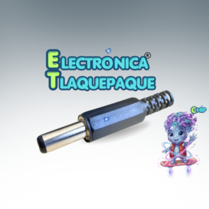 CONECTOR PLUG INVERTIDO, 2.1mm, PLÁSTICO / MODELO. CPIP21
