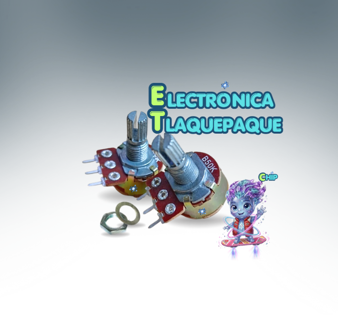POTENCIÓMETRO de 50k, LINEAL SENCILLO con SWITCH / MODELO. POSE50KS - Image 2