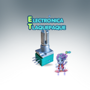 POTENCIOMETRO DOBLE, P6TR, 6 PINES, B20K, BASTAGO ASTRIADO / MODELO. PODVB20
