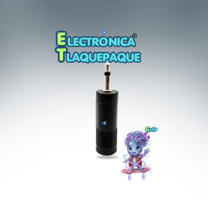 ADAPTADOR PLÁSTICO NEGRO, PLUG 3.5 mono, JACK 6.3 mono / MODELO ADP3563 - Imagen 5
