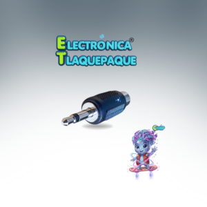ADAPTADOR PLASTICO, JACK RCA a PLUG 3.5mm MONO / MODELO. ADRP35